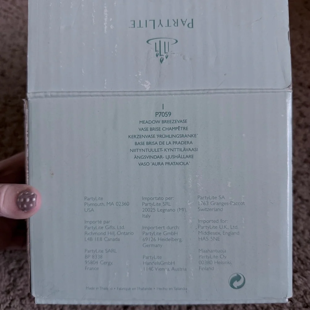 PartyLite new box